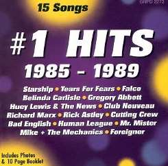 Various Artists - #1 Hits 1985-1989 mp3 album